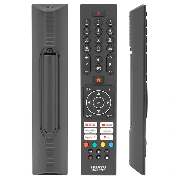 HUAYU KL VESTEL RM-L1772 NETFLIX-YOUTUBE-PRIME VIDEO TUŞLU UNIVERSAL LCD LED TV KUMANDA (5047) - 1