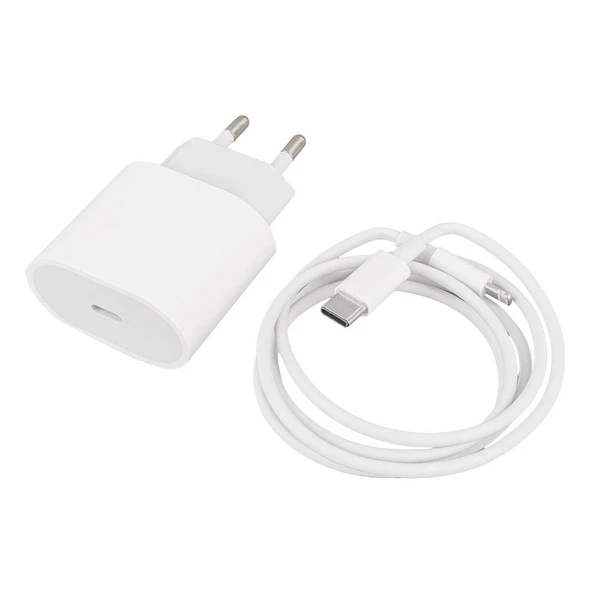 Weko WK-21443 PD-C 20 Watt Telefon Şarj Adaptörü + Type-C To Lightning Kablo - 4