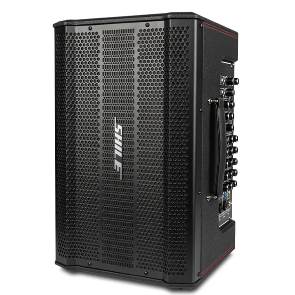 Shile SL-8 El Mikrofonlu USB, SD Ve Bluetooth Taşınabilir Hoparlör - 5