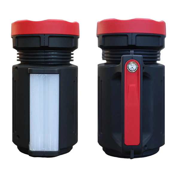 Powermaster 10 Watt 22 Smd Ledli Solar Panelli 3 Ampullü Usb-Mp3-Radyo Destekli Solar Fener YJ-1908TSYK - 3