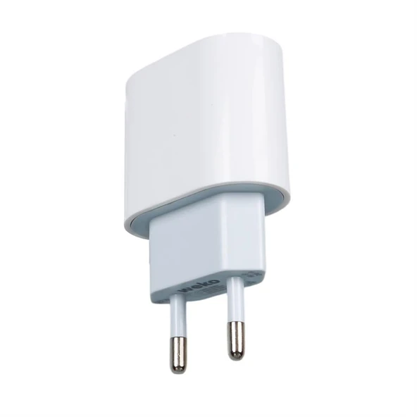 Weko Wk-26524 Beyaz Pd 20 Watt Iphone Type-C Hızlı Şarj Başlığı - 3
