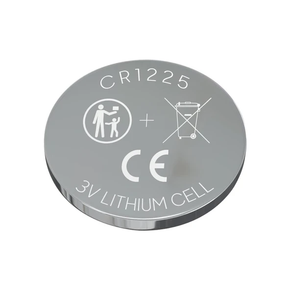 Mag Batteries MG-1225 CR1225 3 Volt Lityum Pil (5'Li Blister Paket) - Resim 2