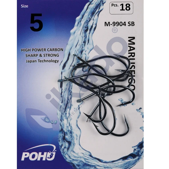 POHU M-9904 SB No : 5  18 ADET Olta İğnesi