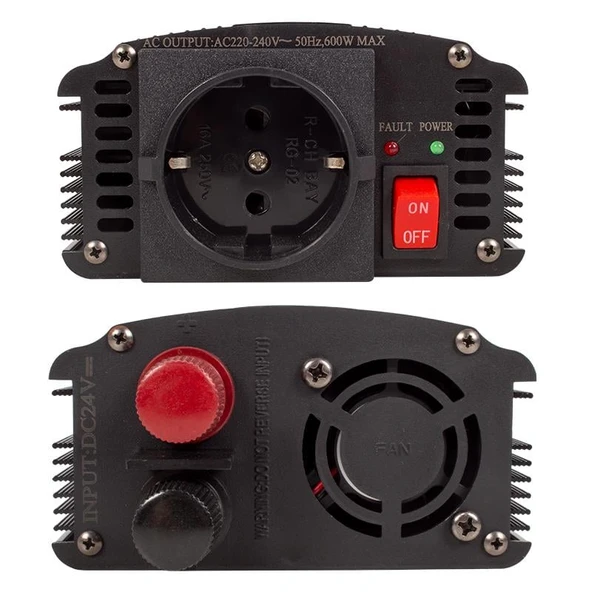 Orbus 600W 24V Modified Sinus İnvertör - 2