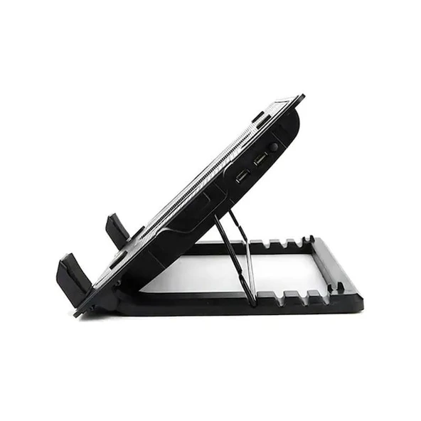 Powermaster NB339 120 Mm Tek Fanlı Işıklı Açma-Kapama Tuşlu Notebook Soğutucu - 3