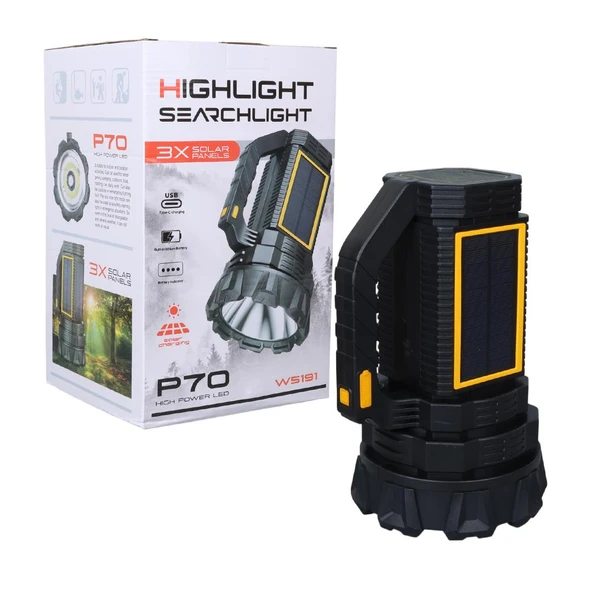 Powermaster MX-W5191-P50 Solar Işıldak - 4