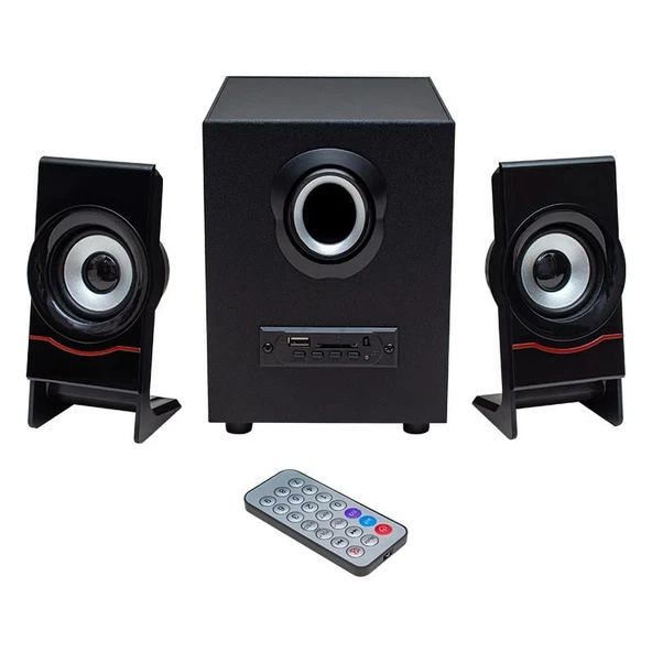 Magicvoice MV-4966 2+1 USB/TF/FM/BT Hoparlör - Speaker