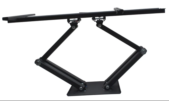 Powermaster PWR-H48 22''-55'' Çift Kollu Kilitli Hareketli Duvar Askı Aparatı - 3