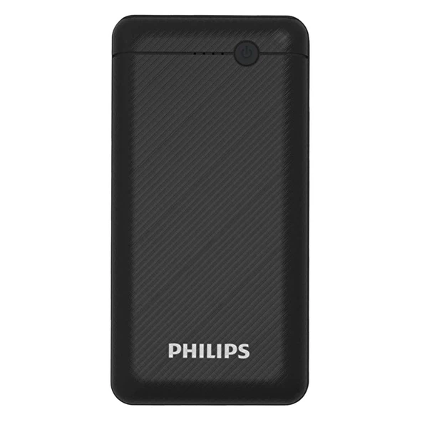 Philips DLP1720 CB 20.000 Mah 2XUSB Port Çıkış TYPE-C Micro-USB Powerbank Hızlı Şarj Slim - Resim 3