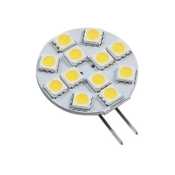 Easterner 12 Led'Li G4 Ampül Yan Gün Işığı 12-24 V