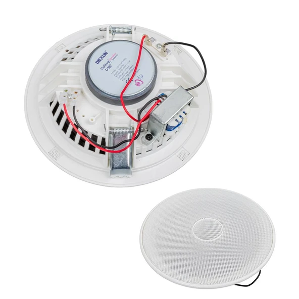 Dexun D-162 16CM 100V Max 50W Hat Trafolu Alçıpan Hoparlör (Tweeterli) - 2