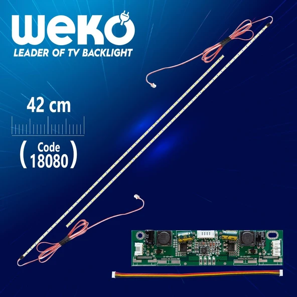37'' Inch CY-32C-48D 16C-3B 42.5 Cm 48 Ledli Universal Tv E-Led Takımı - 1