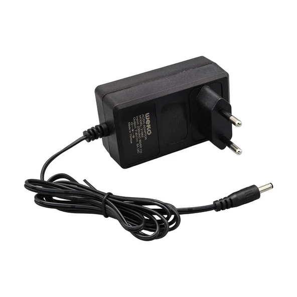 Weko 7.8 Volt - 3 Amper 3.5*1.35 Uçlu Plastik Yazar Kasa Adaptörü - 3