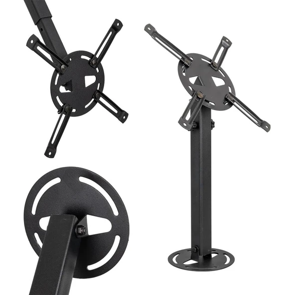Everest PRJ-288 Teleskopik 30-60 Cm Projeksiyon Askı Aparatı - Resim 2