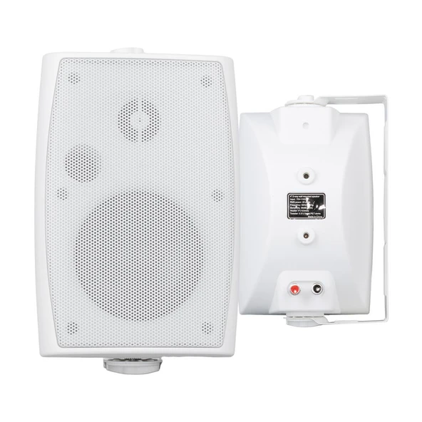 Magicvoice MV-21667 110 Volt - 150 Watt 8 Ohm 4'' İki Yollu Beyaz Trafolu Sütun Hoparlör ürün görseli 1