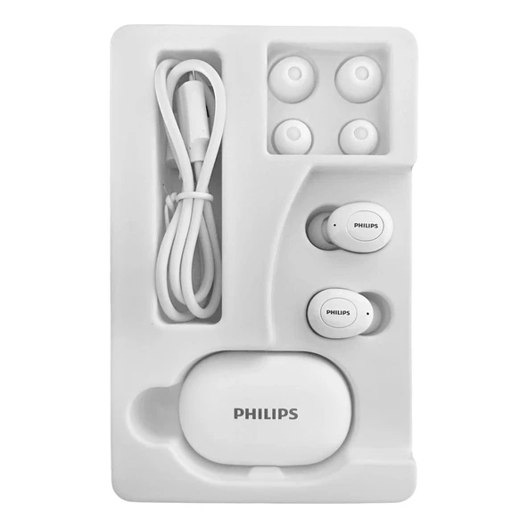 Philips True Wireless Bluetooth TWS Kablosuz Kulaklık IPX4 Hifi Ses Teknolojisi (TAUT102S) - 3