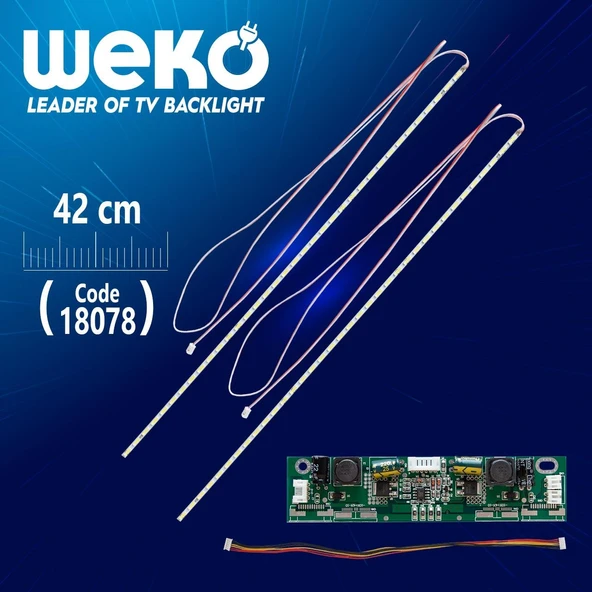 32'' Inch CY-32C-60D 15C4B 35.7 Cm 60 Ledli Universal Tv E-Led Takımı