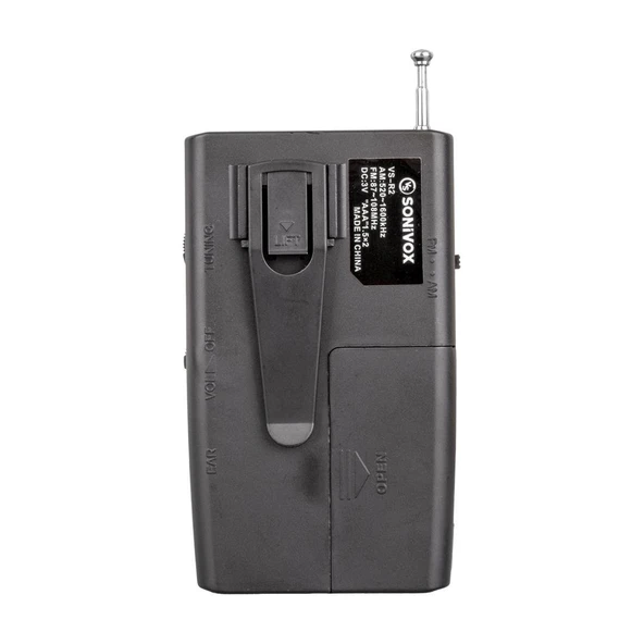 Sonivox VS-R2 Analog Radyo Gümüş Renk - 2