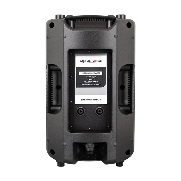 Magicvoice MV-3412 30 Cm 500 Watt 12'' Plastik Kabin Pasif Hoparlör - 3