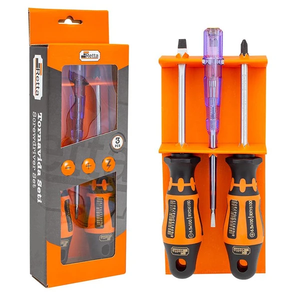 Retta RXS-3000 Tornavida Seti 3 Lü Rx Serisi - 3