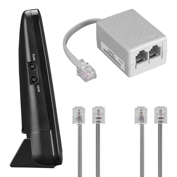 Everest SG-V400 2.4Ghz 300 Mbps Kablosuz Vdsl - Adsl2+ Voip Modem Router - 3