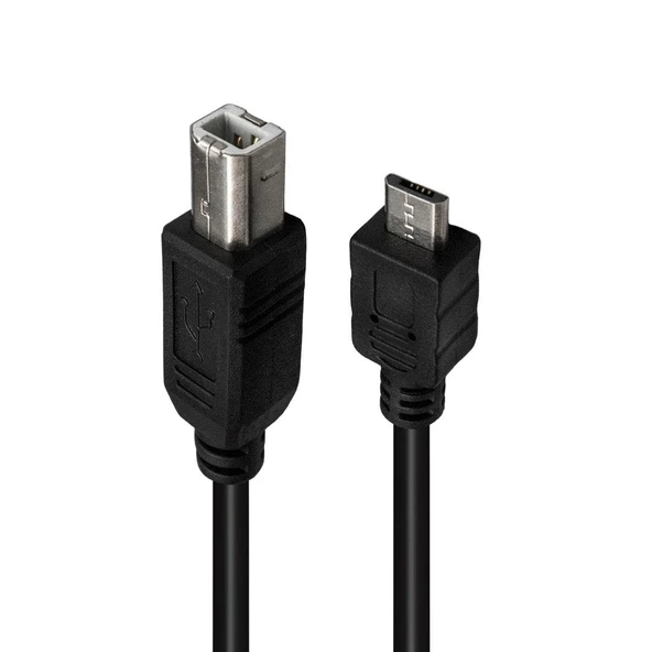 Powermaster PM-16019 Micro USB TO USB-B 1.5 Metre Yazıcı Kablosu