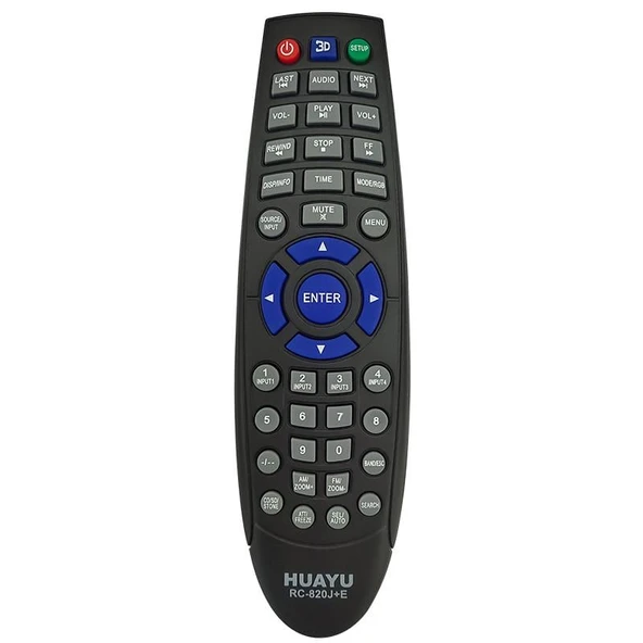 Huayu Universal RC-820J+E Akıllı Projeksiyon + Oto Teyp Kumandası
