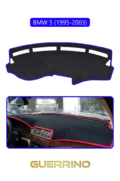 Guerrino  BMW 5 1995-2003TORPİDO KORUMA HALISI MAVİ KENAR ürün görseli
