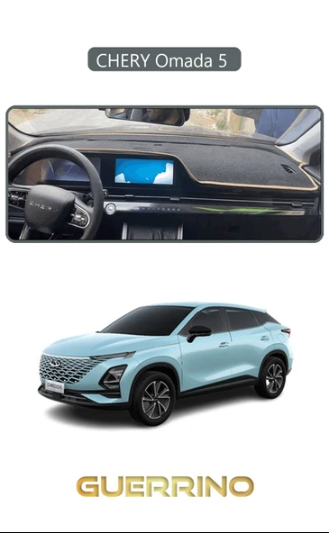 Guerrino  Chery Omada 5 TORPİDO KORUMA HALISI GRİ KENAR ürün görseli