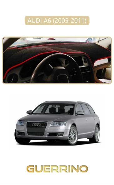 Guerrino  AUDI A6 (2005-2011) TORPİDO KORUMA HALISI BEJ KENAR ürün görseli