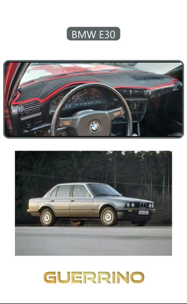 Guerrino  BMW E30TORPİDO KORUMA HALISI GRİ KENAR ürün görseli