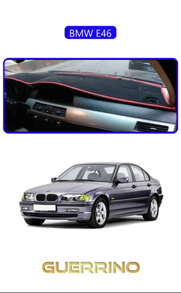 Guerrino  BMW E46TORPİDO KORUMA HALISI MAVİ KENAR ürün görseli