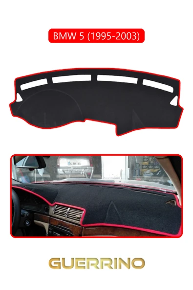 Guerrino  BMW 5 1995-2003TORPİDO KORUMA HALISI KIRMIZI KENAR ürün görseli