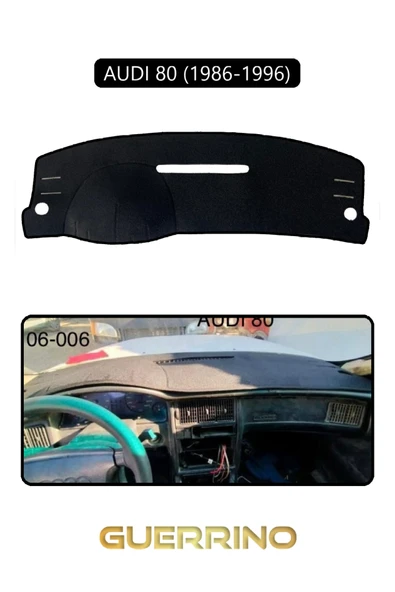 Guerrino  AUDI 80 (1986-1996)TORPİDO KORUMA HALISI SİYAH KENAR ürün görseli