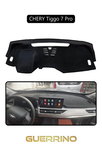 Guerrino  Chery Tiggo 7 PRO TORPİDO KORUMA HALISI SİYAH KENAR ürün görseli