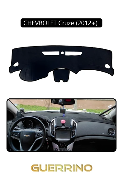 Guerrino  CHEVROLET Cruze (2012+) ;TORPİDO KORUMA HALISI SİYAH KENAR ürün görseli