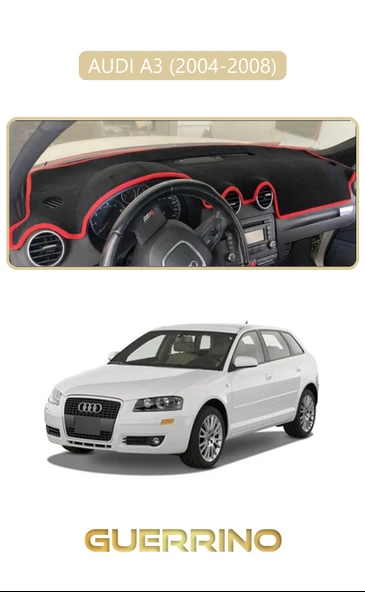 Guerrino  AUDI A3 (2004-2008)TORPİDO KORUMA HALISI BEJ KENAR ürün görseli