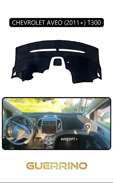 Guerrino  CHEVROLET AVEO 2011+ T300TORPİDO KORUMA HALISI SİYAH KENAR ürün görseli