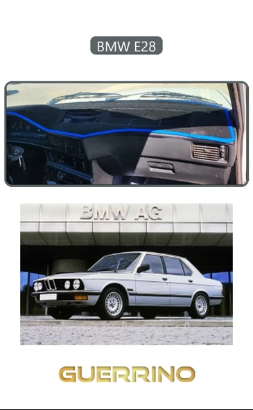 Guerrino  BMW E28TORPİDO KORUMA HALISI GRİ KENAR ürün görseli
