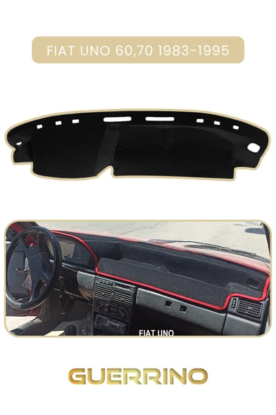 Guerrino  FIAT Uno 60,70 1983-1995 Modellerine UygunTORPİDO KORUMA HALISI BEJ KENAR ürün görseli