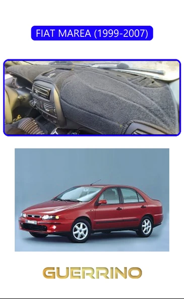 Guerrino  FIAT MAREA 1999-2007TORPİDO KORUMA HALISI MAVİ KENAR ürün görseli