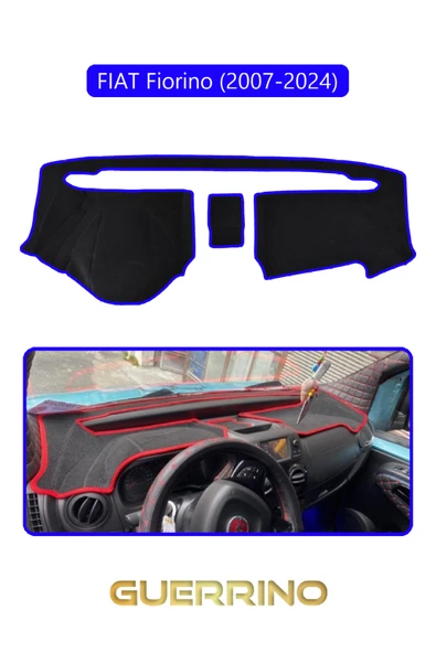 Guerrino  FIAT Fiorino 2007-2020   Modellerine Uygun   eski TORPİDO KORUMA HALISI MAVİ KENAR ürün görseli