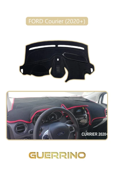 Guerrino  FORD Courier 2020 +TORPİDO KORUMA HALISI BEJ KENAR ürün görseli