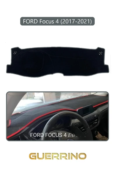 Guerrino  FORD Focus 4 (2017-2021)TORPİDO KORUMA HALISI GRİ KENAR ürün görseli