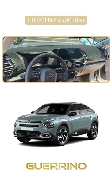 Guerrino  CITROEN C4 2020+TORPİDO KORUMA HALISI BEJ KENAR ürün görseli