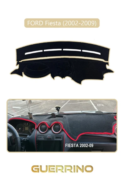 Guerrino  FORD Fiesta (2002-2009)TORPİDO KORUMA HALISI BEJ KENAR ürün görseli