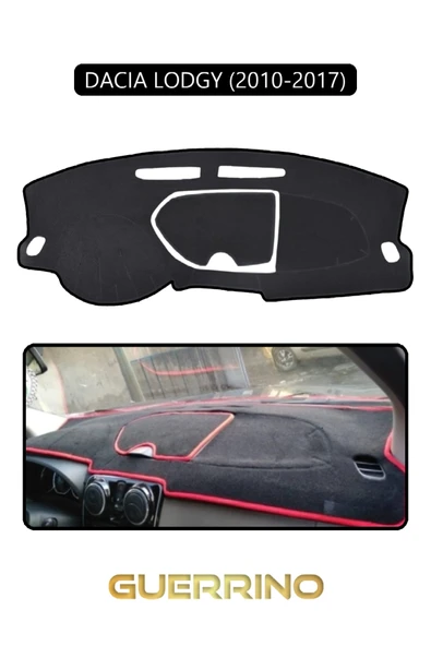 Guerrino  DACIA LODGY 2010-2017TORPİDO KORUMA HALISI SİYAH KENAR ürün görseli
