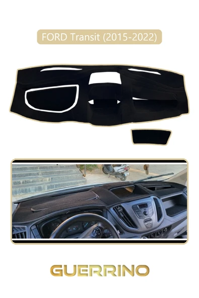 Guerrino  FORD Transit (2015-2022)TORPİDO KORUMA HALISI BEJ KENAR ürün görseli