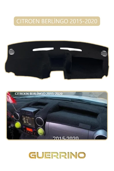 Guerrino  CITROEN BERLİNGO 2008-2017TORPİDO KORUMA HALISI BEJ KENAR ürün görseli