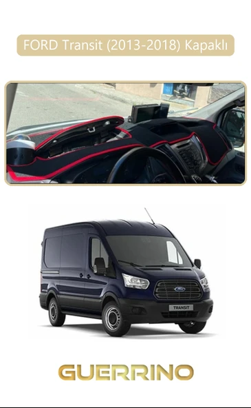 Guerrino  FORD Transit (2013-2018) KapaklıTORPİDO KORUMA HALISI BEJ KENAR ürün görseli